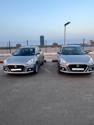 Location 2 Suzuki Dzire 2023, boîte automatique, très économique