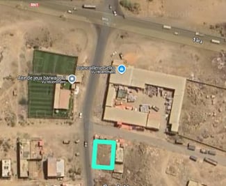 Terrain commercial 300 m² à vendre - Titre foncier - Barwaqo 2 Phase 2