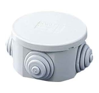 Boite de dérivation ronde