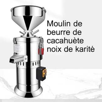 Moulin professionnel pour beurre de cacahuète et noix de karité