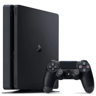 PlayStation 4 avec 2 manettes et 2 jeux - Comme neuf