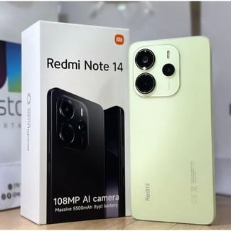 Redmi Note 14 256 Go avec caméra 108 MP et batterie longue durée