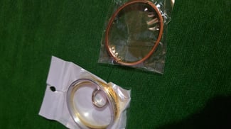 Bracelet en cuivre - Beau bracelet et bague assortie