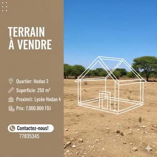 Terrain à vendre à Hodan 2, emplacement privilégié et prix attractif