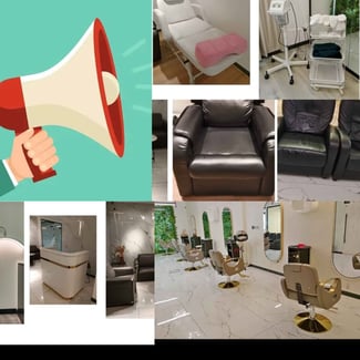 Des matériels de salons de coiffure achetés à Dubaï 