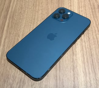IPhone 12 Pro Max Bleu, Batterie Reconditionnée, Livraison Offerte
