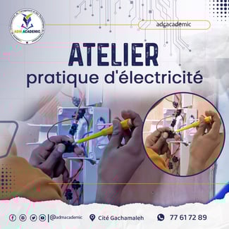 Formation en électricité pratique à ADM ACADEMIC