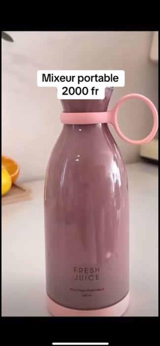 Mixeur Portable Rechargeable