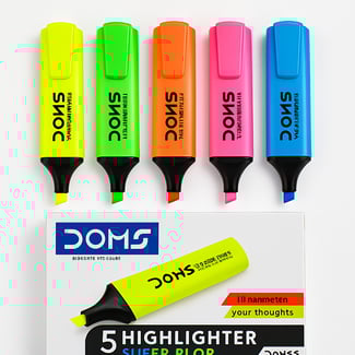 Surligneurs Super Neon SHOC - Couleurs Vives et Longue Durée