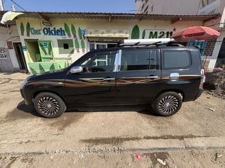 Toyota Probox 2017, noir, boîte automatique, écran Android 9, caméra de recul