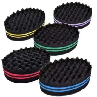 &Eacute;ponge &agrave; cheveux pour boucles d&eacute;finies et volumineuses