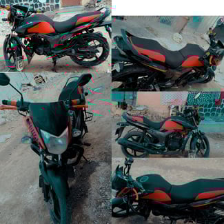 Moto Hero Hunk en excellent &eacute;tat