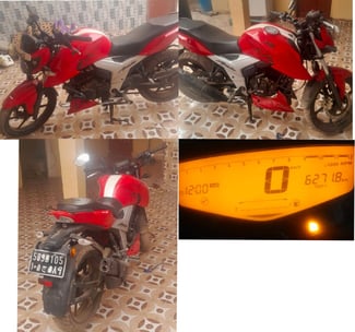 Moto TVS Apache RTR 160, 160cm3, excellent &eacute;tat