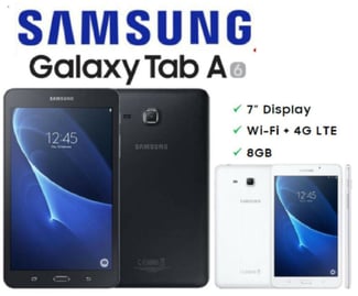 Samsung Galaxy Tab A 7.0 (2016) - 7 pouces, 4G, SM-T285, État Impeccable