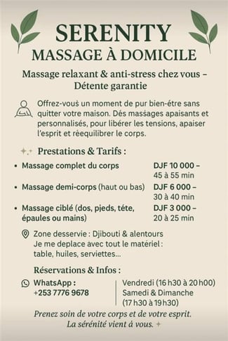 Massage anti-stress et d&eacute;tente pour bien d&eacute;buter l'ann&eacute;e!