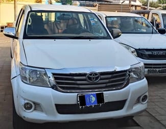 Toyota Hilux 2015, diesel, boîte manuelle, bon état