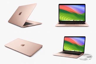 MacBook Air 13 Rose Gold, tr&egrave;s bon &eacute;tat, housse incluse