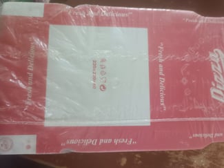 Lot de 100 Cartons &agrave; Pizza - Offre Sp&eacute;ciale