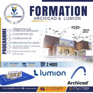 Formation compl&egrave;te ArchiCAD & Lumion pour une carri&egrave;re r&eacute;ussie
