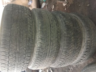 Pneus Dunlop 285-65-17, r&eacute;f&eacute;rences disponibles