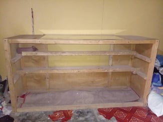 Table &agrave; miroir en bon &eacute;tat &agrave; vendre