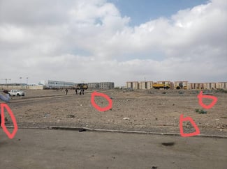 Terrain 160 m² à vendre à PK12, proche brigade du Nord et Cité Gaza