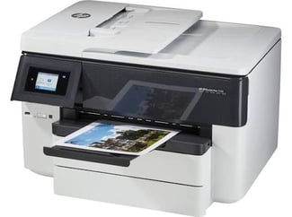 Imprimante HP 7740 neuve, encre incluse, bon prix