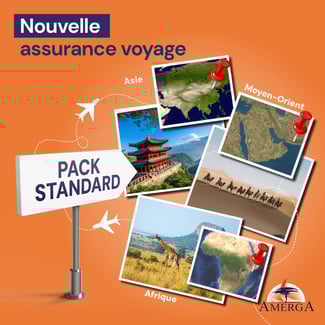 Assurance voyage &ndash; Prot&eacute;g&eacute; partout dans le monde, d&egrave;s le premier jour ! &ndash; Amerga
