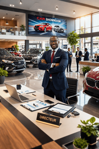 Directeur de showroom automobile expérimenté