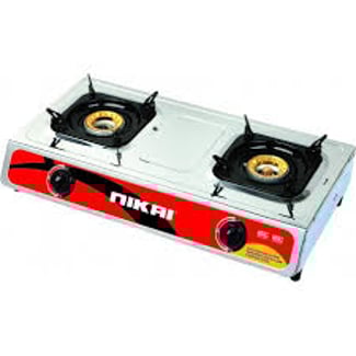 Plaque gaz 2 feux Nikai - Neuf