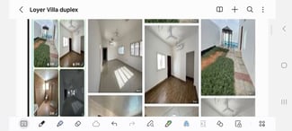 Villa duplex meubl&eacute;e avec vue sur mer &agrave; Haramous