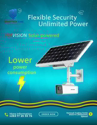 Caméra de surveillance Hikvision solaire – Solution de sécurité autonome