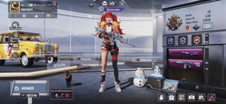 Compte PUBG Mobile avec plusieurs armes améliorées