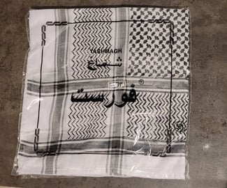 Foulard Palestinien Yashmagh sous emballage, neuf