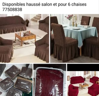 Housses de salon et chaises extensibles lavables