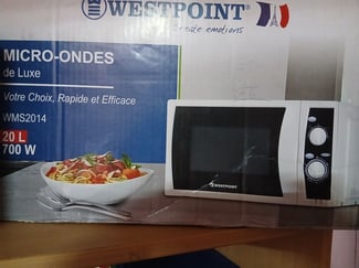 Micro-ondes Westpoint WMS2014, 20 L, 700 W, neuf