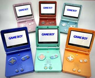 Recherche Gameboy Advance SP en bon état avec jeux