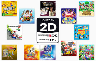 Recherche Jeux Nintendo 2DS, 3DS et DS en bon état à vendre