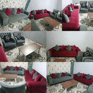 Salon turc, comme neuf, 1 an d'utilisation