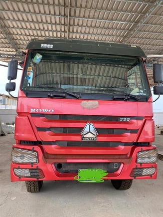 Camion Howo 336 diesel benne à louer