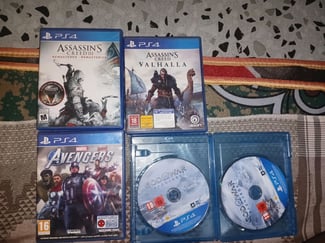 Lot de 3 CD Playstation 4 à prix réduit