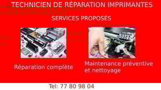 Technicien en dépannage et installation d'imprimantes toutes marques