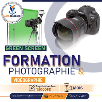 Formation professionnelle intensive en photographie et vidéo 1 mois