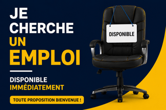 Jeune sérieux cherche emploi – disponible immédiatement