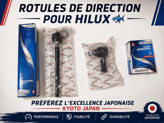 Rotules de direction haute performance Kyoto Japan pour voiture