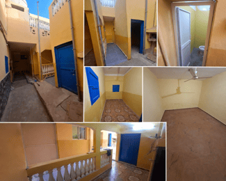 Maison 2 chambres avec cuisine à Hayabley proche poste police