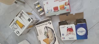 Lots de verres variés en bon état