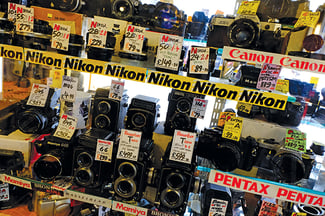 Appareils photo Nikon, Canon et caméras thermiques FLIR et Fluke