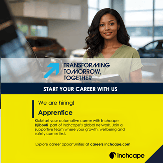 Apprenticeship Program – Aftersales Technicians at Inchcape Djibouti Automotive