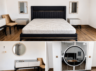 Chambre à coucher complète de luxe moderne en excellent état